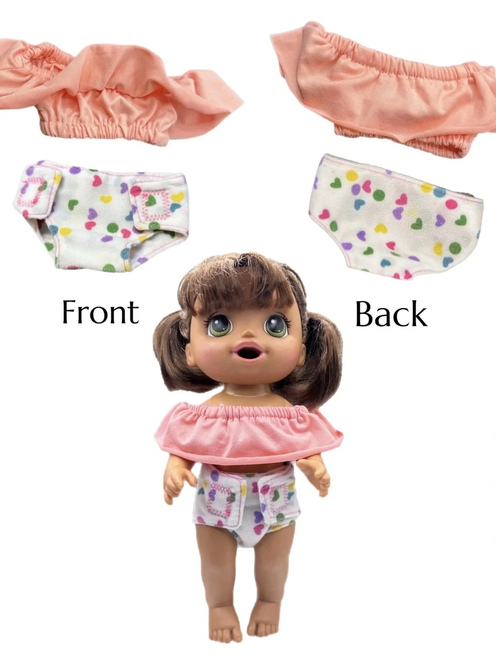 Interactive Baby Doll Playset with Pink Accessories